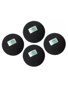 Pelotas Frontón y Trinquete negras REBO x 4 u.